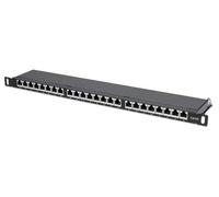 Intellinet 720922 pezzo di pannello 0.5U (CAT6A PATCH PANEL 24-PORT FTP- - 0.5U SHIELD 90/DEG TOP/PUN DOWN) NEW
