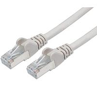 Intellinet 1m Cat6 SFTP cavo di rete Grigio S/FTP [S-STP] (NETWORK CABLE CAT6 COPPER 1M- - GREY S/FTP SNAGLESS/BOOTED)