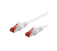 Intellinet 735452 cavo di rete Bianco 2 m Cat6 S/FTP [S-STP] (NETWORK CABLE CAT6 COPPER 2M- - WHITE S/FTP SNAGLESS/BOOTED)