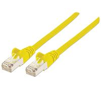 Intellinet Cavo di rete Patch in rame Cat. 6 Giallo SFTP LSZH 7,5m