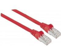 Intellinet Cavo Patch Cat.7 Plug RJ45 6A S/FTP LSZH 10 m Rosso