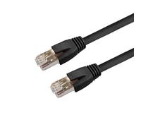 Intellinet 742412 Cavo di Rete Patch in Rame Cat.8.1 SFTP LSZH 5m Nero Nero