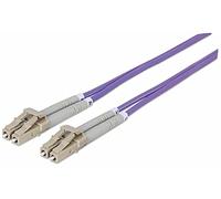 INTELLINET 750875 CABLE DE FIBRA OPTICA 1 M OM4 LC VIOLETA