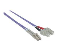 INTELLINET 750936 CABLE DE FIBRA OPTICA 3 M OM4 LC SC VIOLETA