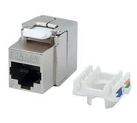 Intellinet 771986 Frutto Keystone Femmina Cat6A STP Toolless Silver