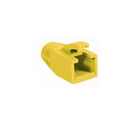 Intellinet 791007 Copriconnettore per Plug RJ45 Cat.6 8mm Giallo Giallo