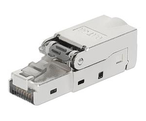 INTELLINET 791205 Connettore Plug RJ45 8P8C Cat.6A Schermato STP Silver