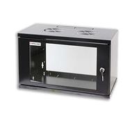 Armadio Rack 19'' a muro 10 unità prof. 400 Nero Assemblato