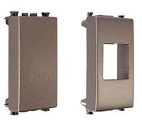 Intellinet 928649 Adattatore Frutti RJ45 per Serie ARKE' Metal Bronzo