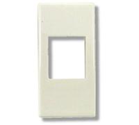 Intellinet Adattatore Frutti RJ45 per Legrand Cross Bianco