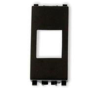 Intellinet Adattatore Frutti RJ45 per serie Vimar Arkè Nero