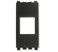 Intellinet Adattatore Frutti RJ45 per Vimar Eikon Nero