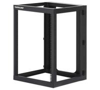 Intellinet Armadio a muro 19" Open Frame 716161 4 montanti 15U Nero
