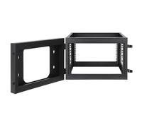 Intellinet Armadio a Muro 716031 19'' Open Frame 4 Montanti 6U Nero