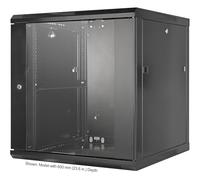 Intellinet Armadio Rack 19'' a muro 12 unità sezione unica prof. 450mm Ne