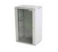 INTELLINET Armadio Rack 19'' a muro 20 unità sezione unica prof. 450mm Grigio