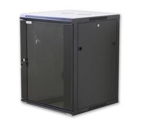 Intellinet Armadio Rack 19'' a muro 20 unità sezione unica prof. 450mm Nero