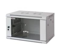 Intellinet Armadio Rack 19'' a muro 9 unità sezione unica prof. 600mm Grigio