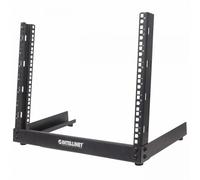 INT 714648 - Rack da tavolo a telaio aperto, a 2 montanti, 19'', 8 HE