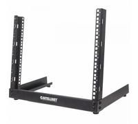 INT 714648 - Rack da tavolo a telaio aperto, a 2 montanti, 19'', 8 HE