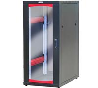 Intellinet Armadio Server Rack 19'' 600x1000 27 Unita' Nero serie Ideal