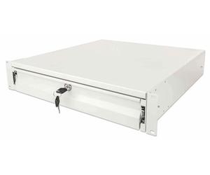 Intellinet Cassetto 2U da 19", richiudibile, 466 mm, profondo, grigio