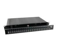 Intellinet Cassetto Ottico 19'' 12 porte SC Duplex Nero Fisso