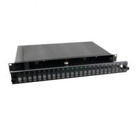 Intellinet Cassetto Ottico 19'' 24 porte SC Duplex Nero