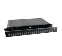 Intellinet Cassetto Ottico 19'' 24 porte SC Duplex Nero Fisso