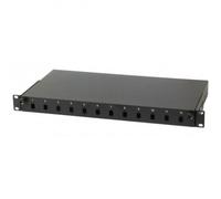 Intellinet Cassetto Rack 19'' Fibra Ottica 12 porte LC Duplex/SC Simplex Nero