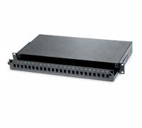 Intellinet Cassetto Rack 19'' Fibra Ottica 24 porte LC Duplex/SC Simplex Nero