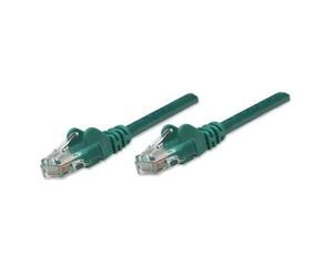 Intellinet Cat5e, 0.45m cavo di rete Verde 0,5 m U/UTP (UTP)