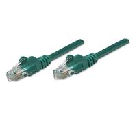 Intellinet Cavo di rete Patch in Rame Cat. 5e Verde UTP 0,5 m