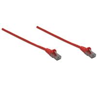 Intellinet Cat6 UTP cavo di rete Rosso 10 m U/UTP [UTP] (NETWORK CABLE CAT6 CCA 10M - RED U/UTP SNAGLESS/BOOTED) NEW