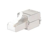 Intellinet Cat6a 10G RJ45 Field Plug Shielded and Tool-Free