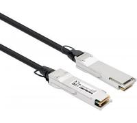 Intellinet - Cavo di connessione diretta a 40 GBase - QSFP+ (M) a QSFP+ (M) - 3,0m - Twinaxial - passivo, bassa latenza, fino a