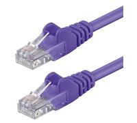 Intellinet Cavo di rete Patch CCA Cat. 5e Viola UTP 3 mt