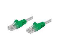 Intellinet Cavo di rete Patch Cross in Rame Cat. 5e Verde/Grigio SF/UTP 10 mt