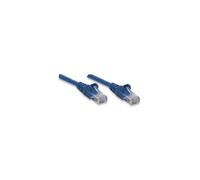 Intellinet Cavo di rete Patch in Rame Cat. 5e Blu UTP 30 m