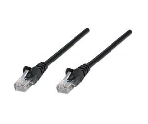 Intellinet Cavo di rete Patch in Rame Cat. 5e Nero UTP 1,5 m