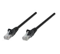 Intellinet Cavo di rete Patch in Rame Cat. 5e Nero UTP 1 m