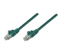 Intellinet Cavo di rete Patch in Rame Cat. 5e Verde UTP 7,5 m