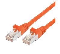 Intellinet Cavo di rete Patch in rame Cat. 6 Arancione SFTP LSZH 0,5m