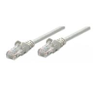 Intellinet Network Patch Cable, Cat6, 15m, Grey, CCA, U/UTP, PVC, RJ45, Gold Pla