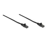 Intellinet Cavo di rete Lan 10 mt Cat 6 Patch UTP in Rame, Nero