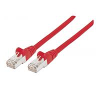 Intellinet Cavo di rete Patch in rame Cat. 6 Rosso SFTP LSZH 0,5m