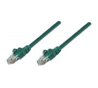 Intellinet Cavo di rete Patch in Rame Cat. 6 Verde UTP 5 m
