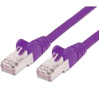Intellinet Cavo di rete Patch in rame Cat. 6 Viola SFTP LSZH 0,5m
