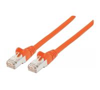 Intellinet Cavo di rete Patch in rame Cat. 6A Arancione SFTP LSZH 5m