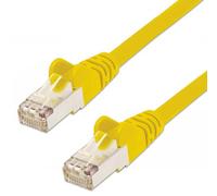Cavo di rete Patch in Rame Schermato Cat. 5e Giallo F/UTP 15 m